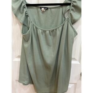 Adorable Heimish USA Sleeveless Top Size Large (oversized)